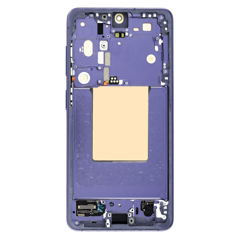 OLED Assembly With Frame Compatible Samsung for Galaxy S26 5G (Refurbished) - Cobalt Violet